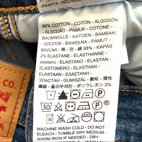 Levi’s Women's Mile High Cropped Wide Leg size 27 - Picture 9 of 10